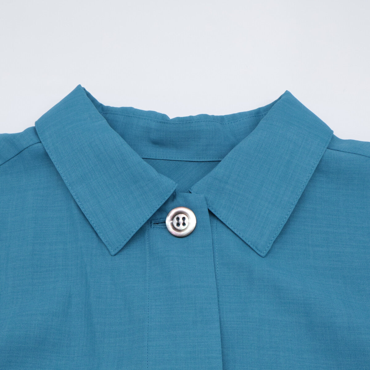 ADORE アドーア 531-9140506 ﾌﾞﾙｰ ｼｱｰﾎﾞｲﾙｼｬﾂﾜﾝﾋﾟｰｽ ワンピース 38