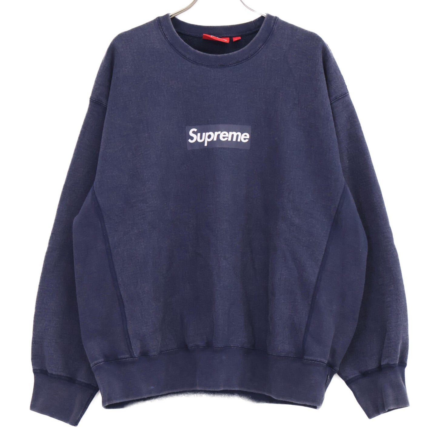 Supreme シュプリーム 【国内正規/25SS】Washed Box Logo Crewneck ウォッシュドボックス ロゴ クルーネック スウェットシャツ/ トップス L