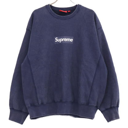 Supreme シュプリーム 【国内正規/25SS】Washed Box Logo Crewneck ウォッシュドボックス ロゴ クルーネック スウェットシャツ/ トップス L