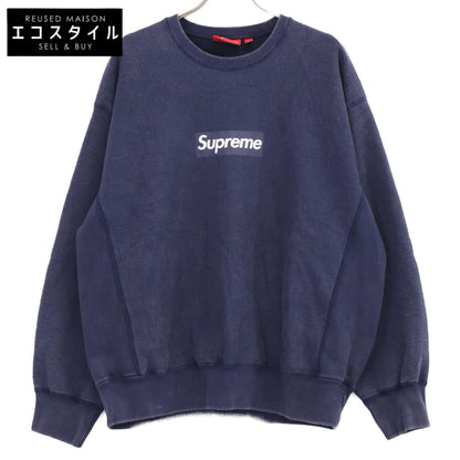 Supreme シュプリーム 【国内正規/25SS】Washed Box Logo Crewneck ウォッシュドボックス ロゴ クルーネック スウェットシャツ/ トップス L