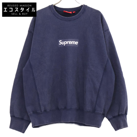 Supreme シュプリーム 【国内正規/25SS】Washed Box Logo Crewneck ウォッシュドボックス ロゴ クルーネック スウェットシャツ/ トップス L
