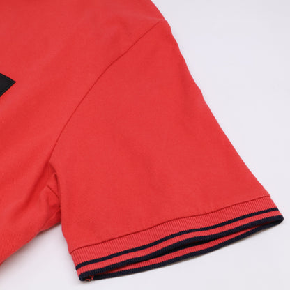 STONE ISLAND ストーンアイランド 鹿の子 スリムフィット スクエアロゴ半袖ポロシャツ トップス L