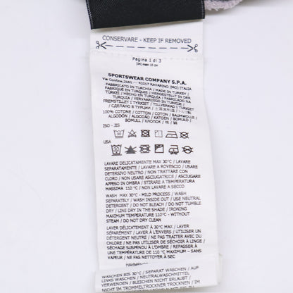 STONE ISLAND ストーンアイランド 721522R39 鹿の子 レギュラーフィット スクエアロゴ半袖ポロシャツ トップス L