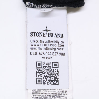 STONE ISLAND ストーンアイランド 721522R39 鹿の子 レギュラーフィット スクエアロゴ半袖ポロシャツ トップス M