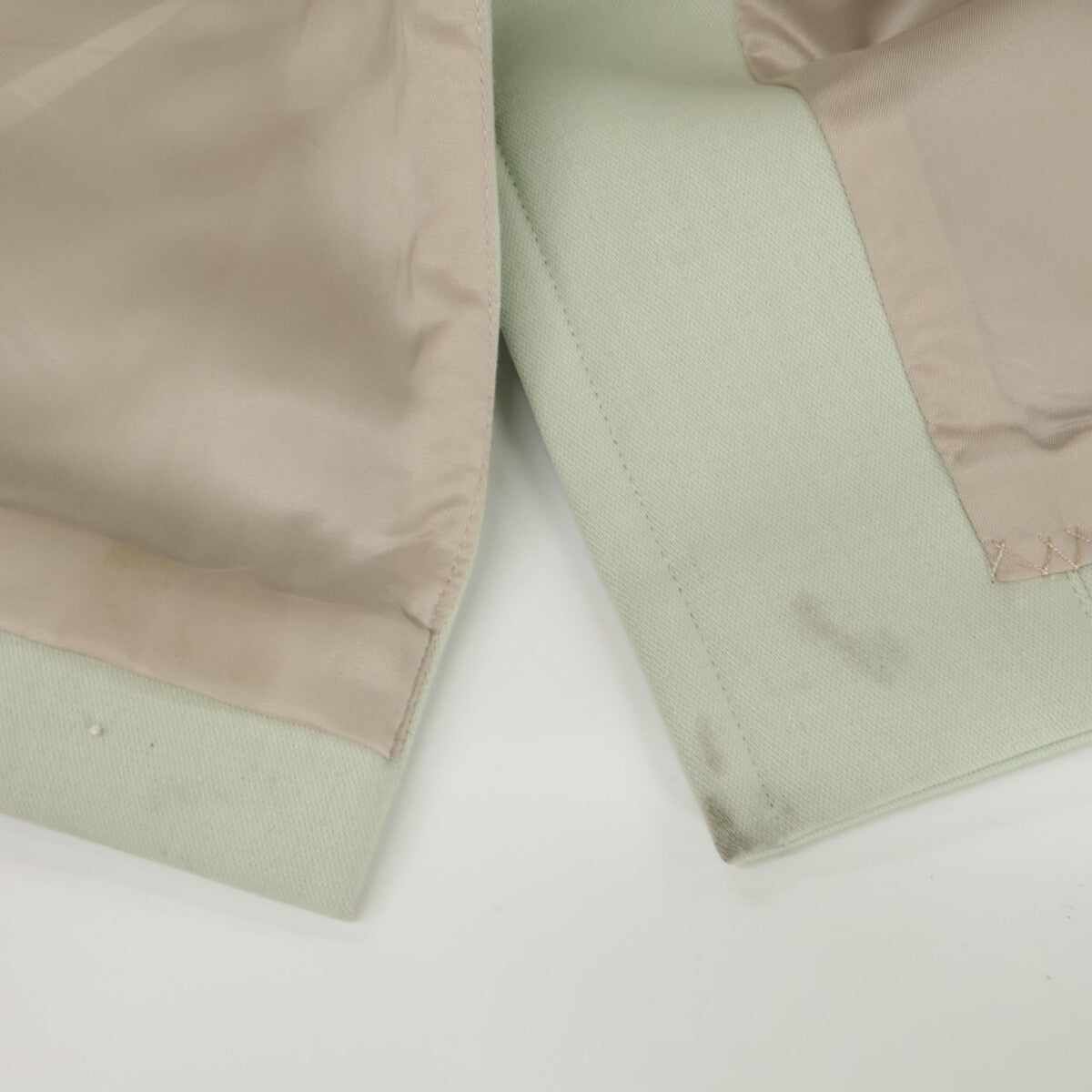 AURALEE オーラリー 25年製 A25SC01SW ﾗｲﾄｸﾞﾘｰﾝ ｽﾎﾟﾝｼﾞｳｰﾙﾂｲｰﾙ ｽﾃﾝｶﾗｰｺｰ コート 3