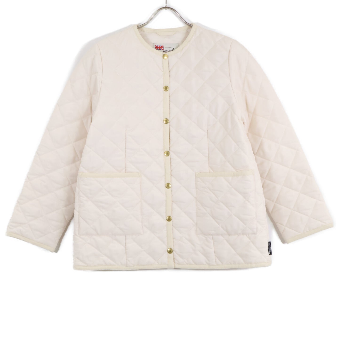 TRADITIONAL WEATHERWEAR トラディショナルウェザーウェア 【SLOBE IENA別注】ｱｲﾎﾞﾘｰ ARKLEY EX.SLOBE ｷﾙﾃｨﾝｸﾞｼﾞｬｹｯﾄ ジャケット 38