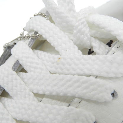 Sangacio サンガッチョ 未使用 SG8 にゅ～ず レザー アートワークデザイン ローカットスニーカー メンズ ホワイト 25.0cm シューズ 7(US)