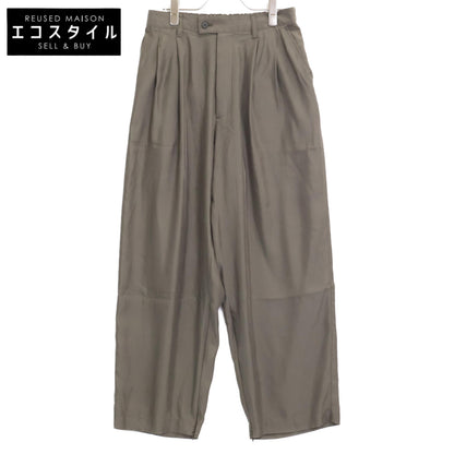 ssstein/stein シュタイン 24SS ST.836 ｶｰｷ CUPRO WIDE EASY TROUSERS ボトムス S