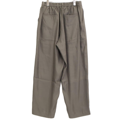 ssstein/stein シュタイン 24SS ST.836 ｶｰｷ CUPRO WIDE EASY TROUSERS ボトムス S