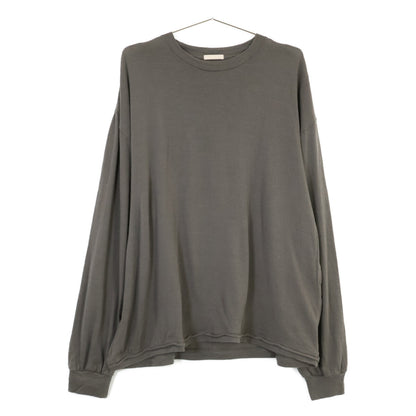 ULTERIOR アルテリア ULCS84-HC149 SAGE/ｶｰｷ ｽｰﾊﾟｰﾌｧｲﾝ ｳｰﾙ ｺｯﾄﾝ ﾌﾟﾙｵｰﾊﾞｰ トップス 4