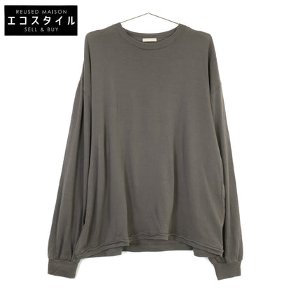 ULTERIOR アルテリア ULCS84-HC149 SAGE/ｶｰｷ ｽｰﾊﾟｰﾌｧｲﾝ ｳｰﾙ ｺｯﾄﾝ ﾌﾟﾙｵｰﾊﾞｰ トップス 4