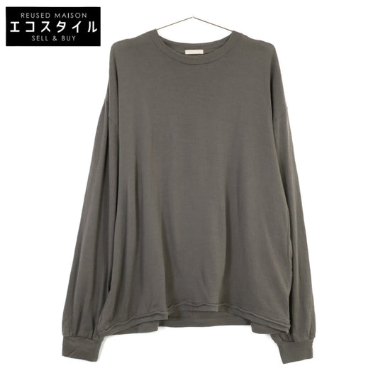 ULTERIOR アルテリア ULCS84-HC149 SAGE/ｶｰｷ ｽｰﾊﾟｰﾌｧｲﾝ ｳｰﾙ ｺｯﾄﾝ ﾌﾟﾙｵｰﾊﾞｰ トップス 4