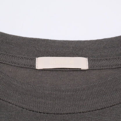 ULTERIOR アルテリア ULCS84-HC149 SAGE/ｶｰｷ ｽｰﾊﾟｰﾌｧｲﾝ ｳｰﾙ ｺｯﾄﾝ ﾌﾟﾙｵｰﾊﾞｰ トップス 4