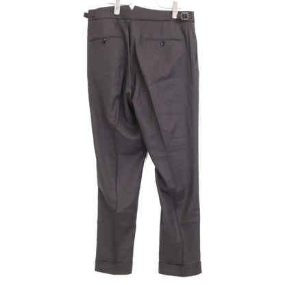 BERWICH ベルウィッチ RD5470 ﾌﾞﾗｳﾝ SCOTCH ｳｰﾙｻｷｿﾆｰ2ｲﾝﾌﾟﾘｰﾂｸﾛｯﾌﾟﾄﾞﾊﾟﾝﾂ ボトムス 46