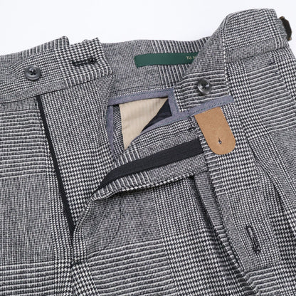 BERWICH ベルウィッチ RG1526X ｸﾞﾚｰ SCOTCH ｻｲﾄﾞﾞｱｼﾞｬｽﾀｰｸﾞﾚﾝﾁｪｯｸ2ｲﾝﾌﾟﾘｰﾂｸﾛｯﾌﾟﾄﾞﾊﾟﾝﾂ ボトムス 46