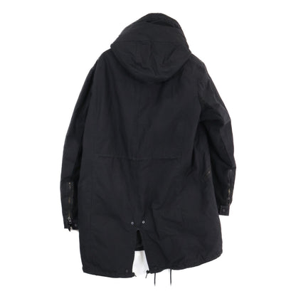 AllSaints オールセインツ オイルドコットン ミリタリー モッズ コート XL