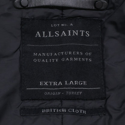 AllSaints オールセインツ オイルドコットン ミリタリー モッズ コート XL