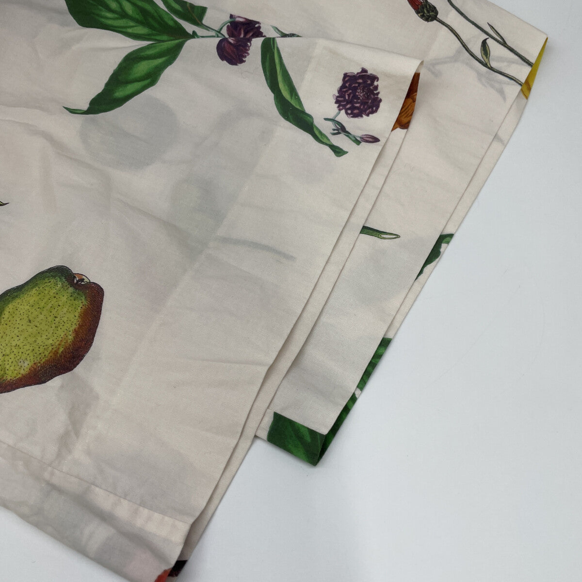 CABaN キャバン 25年製 ｱｲﾎﾞﾘｰ Green Shower 2ﾀｯｸｼﾙｸﾜｲﾄﾞﾊﾟﾝﾂ ボトムス XS