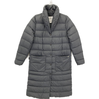 WOOLRICH ウールリッチ WWOU0509 ﾌﾞﾗｯｸ ELLIS COAT ｼｮｰﾙｶﾗｰﾀﾞｳﾝｺｰﾄ コート M
