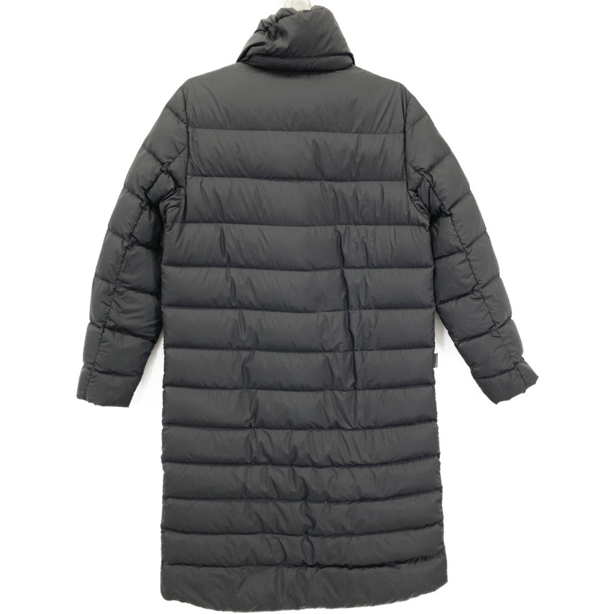 WOOLRICH ウールリッチ WWOU0509 ﾌﾞﾗｯｸ ELLIS COAT ｼｮｰﾙｶﾗｰﾀﾞｳﾝｺｰﾄ コート M