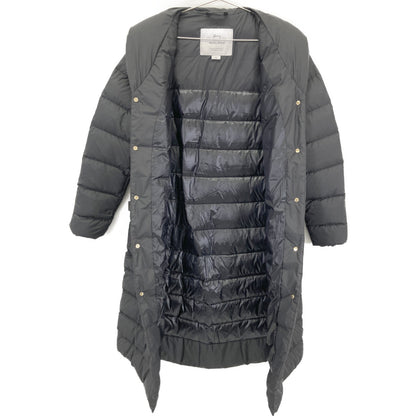 WOOLRICH ウールリッチ WWOU0509 ﾌﾞﾗｯｸ ELLIS COAT ｼｮｰﾙｶﾗｰﾀﾞｳﾝｺｰﾄ コート M