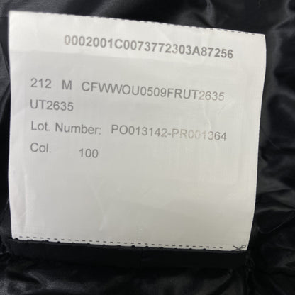 WOOLRICH ウールリッチ WWOU0509 ﾌﾞﾗｯｸ ELLIS COAT ｼｮｰﾙｶﾗｰﾀﾞｳﾝｺｰﾄ コート M