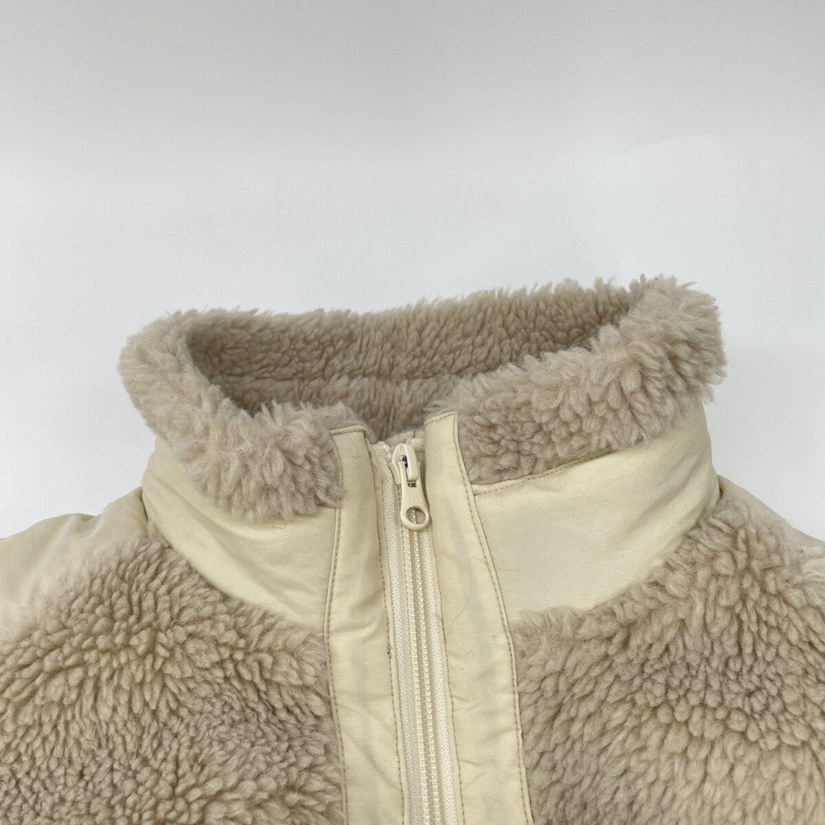 WOOLRICH ウールリッチ WJOU0075BE ﾍﾞｰｼﾞｭ TERRA PILE FLEECE JACKET ﾊﾟｲﾙﾌﾘｰｽｼﾞｬｹｯﾄ ジャケット S