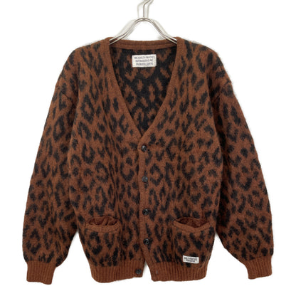 WACKO MARIA ワコマリア ﾌﾞﾗｳﾝ ﾓﾍｱ ﾚｵﾊﾟｰﾄﾞｶｰﾃﾞｨｶﾞﾝ トップス Ｌ