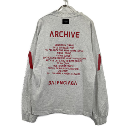 BALENCIAGA バレンシアガ 24SS 781245 ｸﾞﾚｰ LIMITED EDITION archive Medium Fit T-Shirt トップス S