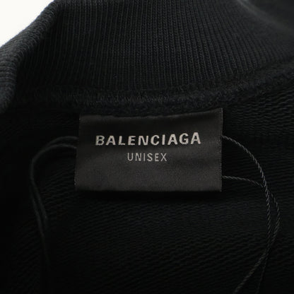 BALENCIAGA バレンシアガ 【新品同様/国内正規/23年製】791614 Double Front Crew ダブルフロント ダメージ加工 スウェットシャツ/ トップス S