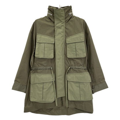 upper hights アッパーハイツ 767A32302KHA U-65 ｶｰｷ ｺｯﾄﾝ ﾊﾞｲｶﾗｰ ﾐﾘﾀﾘｰｼﾞｬｹｯﾄ ジャケット 1