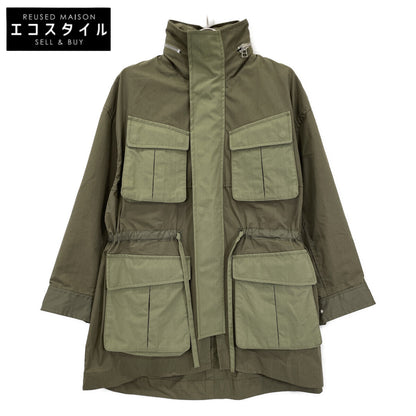 upper hights アッパーハイツ 767A32302KHA U-65 ｶｰｷ ｺｯﾄﾝ ﾊﾞｲｶﾗｰ ﾐﾘﾀﾘｰｼﾞｬｹｯﾄ ジャケット 1