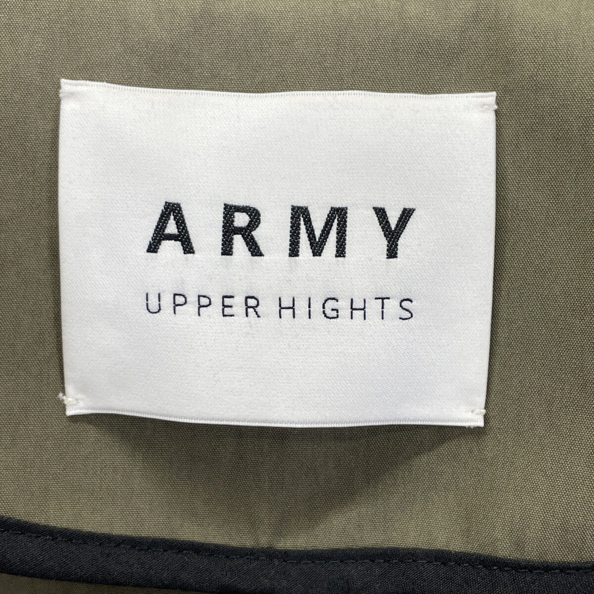 upper hights アッパーハイツ 767A32302KHA U-65 ｶｰｷ ｺｯﾄﾝ ﾊﾞｲｶﾗｰ ﾐﾘﾀﾘｰｼﾞｬｹｯﾄ ジャケット 1