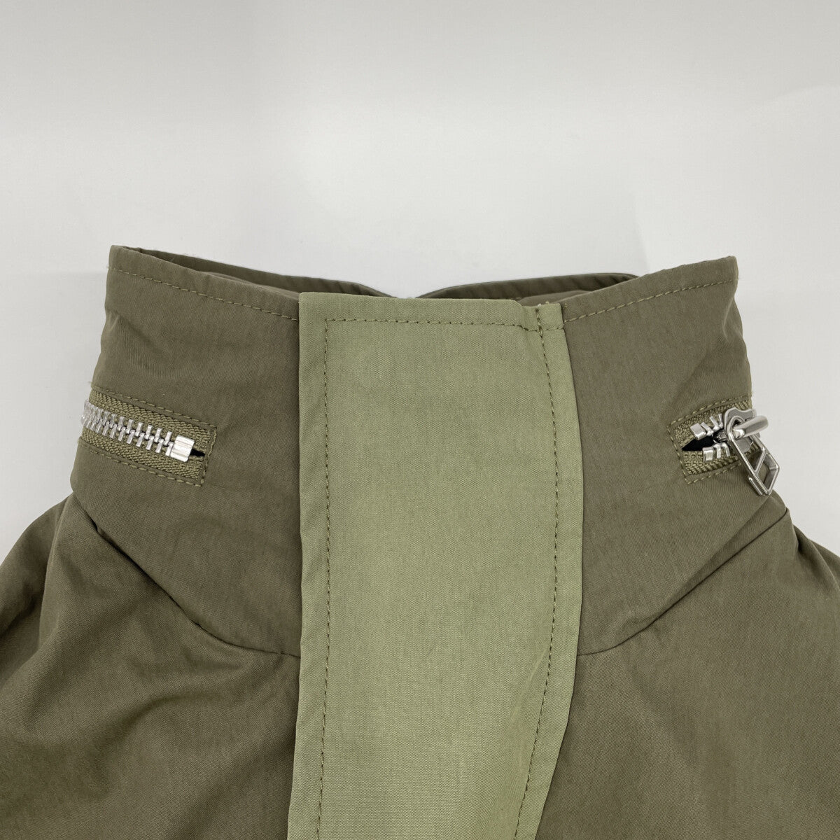 upper hights アッパーハイツ 767A32302KHA U-65 ｶｰｷ ｺｯﾄﾝ ﾊﾞｲｶﾗｰ ﾐﾘﾀﾘｰｼﾞｬｹｯﾄ ジャケット 1