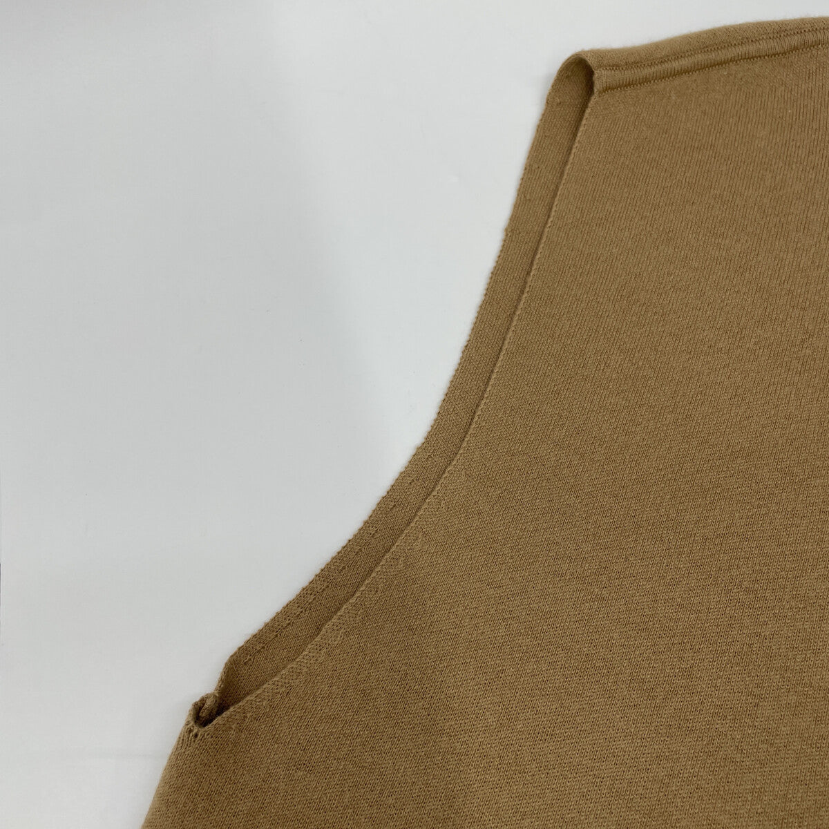 CABaN キャバン ﾌﾞﾗｳﾝ ｶｼﾐﾔ混 ﾊｲﾈｯｸ ﾛﾝｸﾞｼﾞﾚ ﾆｯﾄﾜﾝﾋﾟｰｽ ワンピース F