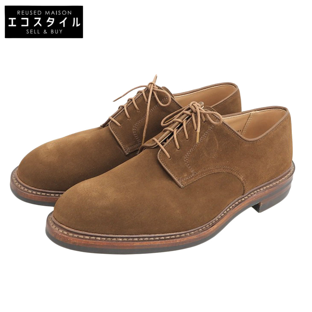 Crockett&Jones クロケット＆ジョーンズ 新品同様 セッジムーア3 ダイナイトソール プレーントゥダービーシューズ 26388A-S05D2 378ラスト シューズ 8 1/2E