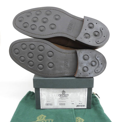 Crockett&Jones クロケット＆ジョーンズ 新品同様 セッジムーア3 ダイナイトソール プレーントゥダービーシューズ 26388A-S05D2 378ラスト シューズ 8 1/2E