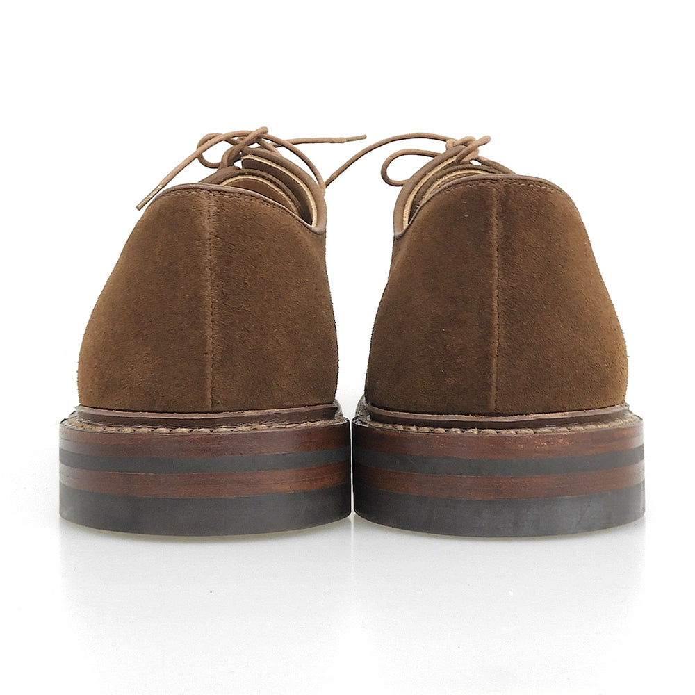 Crockett&Jones クロケット＆ジョーンズ 新品同様 セッジムーア3 ダイナイトソール プレーントゥダービーシューズ 26388A-S05D2 378ラスト シューズ 8 1/2E