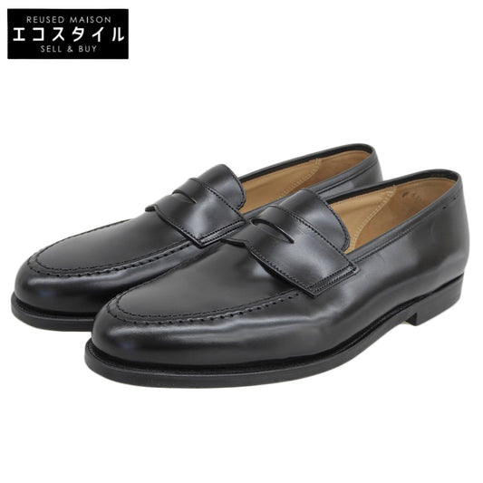 Crockett&Jones クロケット＆ジョーンズ 新品同様 ボストン キャバルリーカーフ グッドイヤーウェルト ローファー 28363A-D11L1 314ラスト シューズ 8 1/2E