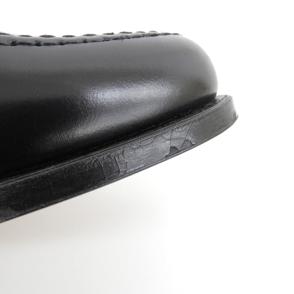 Crockett&Jones クロケット＆ジョーンズ 新品同様 ボストン キャバルリーカーフ グッドイヤーウェルト ローファー 28363A-D11L1 314ラスト シューズ 8 1/2E