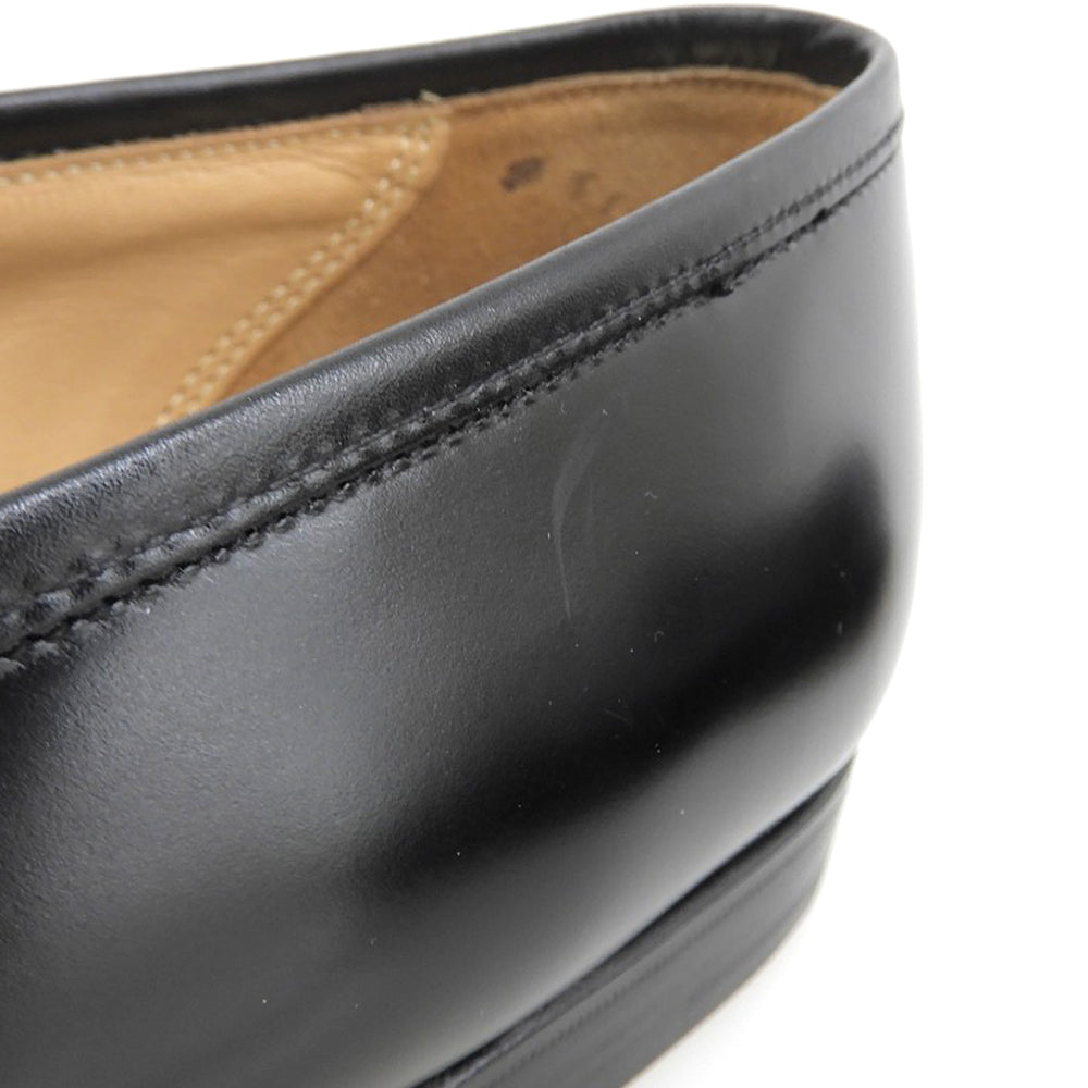 Crockett&Jones クロケット＆ジョーンズ 新品同様 ボストン キャバルリーカーフ グッドイヤーウェルト ローファー 28363A-D11L1 314ラスト シューズ 8 1/2E