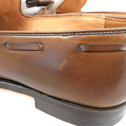 Crockett&Jones クロケット＆ジョーンズ 美品 キャベンディッシュ2 バーニッシュドカーフ タッセルローファー 9E 29376A-B02L1 325ラスト シューズ 9E