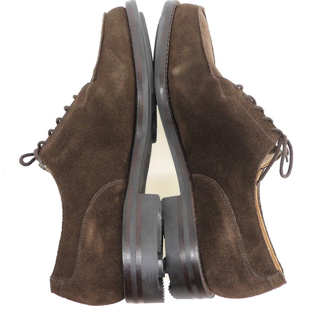 Crockett&Jones クロケット＆ジョーンズ 新品同様 モールトン リッジウェイソール Uチップダービーシューズ 8 1/2 9262-3095-42 292ラスト シューズ 8 1/2E