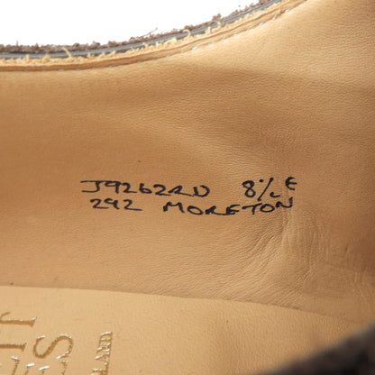 Crockett&Jones クロケット＆ジョーンズ 新品同様 モールトン リッジウェイソール Uチップダービーシューズ 8 1/2 9262-3095-42 292ラスト シューズ 8 1/2E