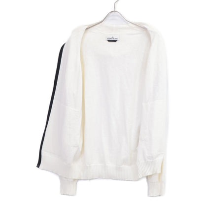 STONE ISLAND ストーンアイランド 【美品/国内正規】7015536B0 Melange Zip Hood Cardigan ジップアップ フーディカーディガン/ トップス M