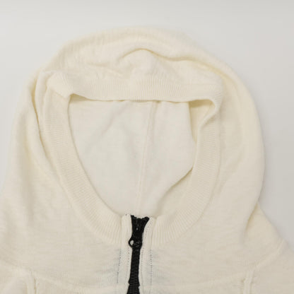 STONE ISLAND ストーンアイランド 【美品/国内正規】7015536B0 Melange Zip Hood Cardigan ジップアップ フーディカーディガン/ トップス M