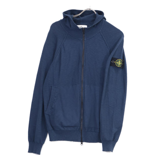STONE ISLAND ストーンアイランド 【美品/国内正規】7015536B0 Melange Zip Hood Cardigan ジップアップ フーディカーディガン トップス M