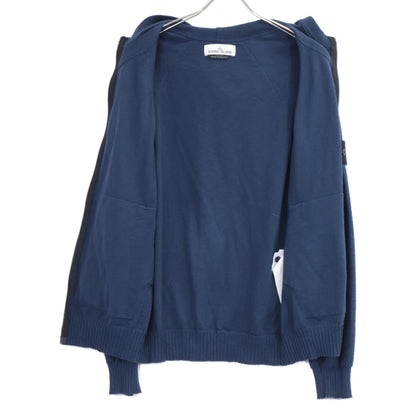 STONE ISLAND ストーンアイランド 【美品/国内正規】7015536B0 Melange Zip Hood Cardigan ジップアップ フーディカーディガン トップス M