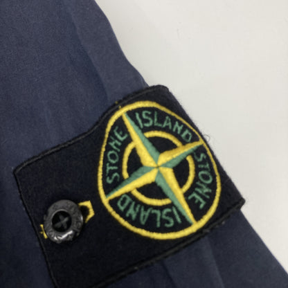 STONE ISLAND ストーンアイランド 7415117WN ﾈｲﾋﾞｰ ｺｯﾄﾝ ｶﾞｰﾒﾝﾄﾀﾞｲ OLD EFFECT ZIP OVERSHIRT ジャケット M