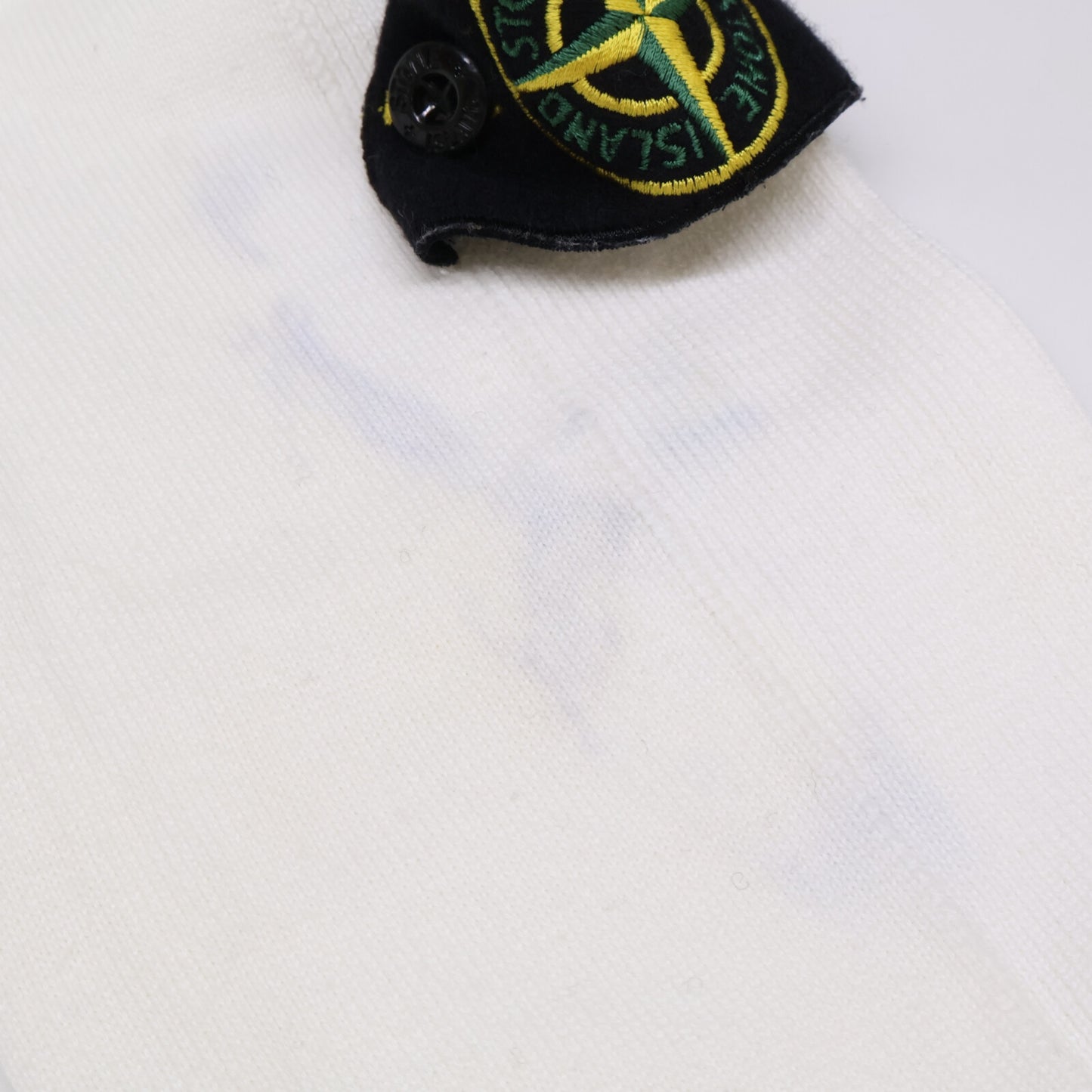 STONE ISLAND ストーンアイランド 【国内正規】6415562B2 アームロゴパッチ付 コットン ジップアップ ニット ジャケット M